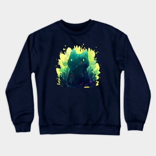 Forest Cat Crewneck Sweatshirt
